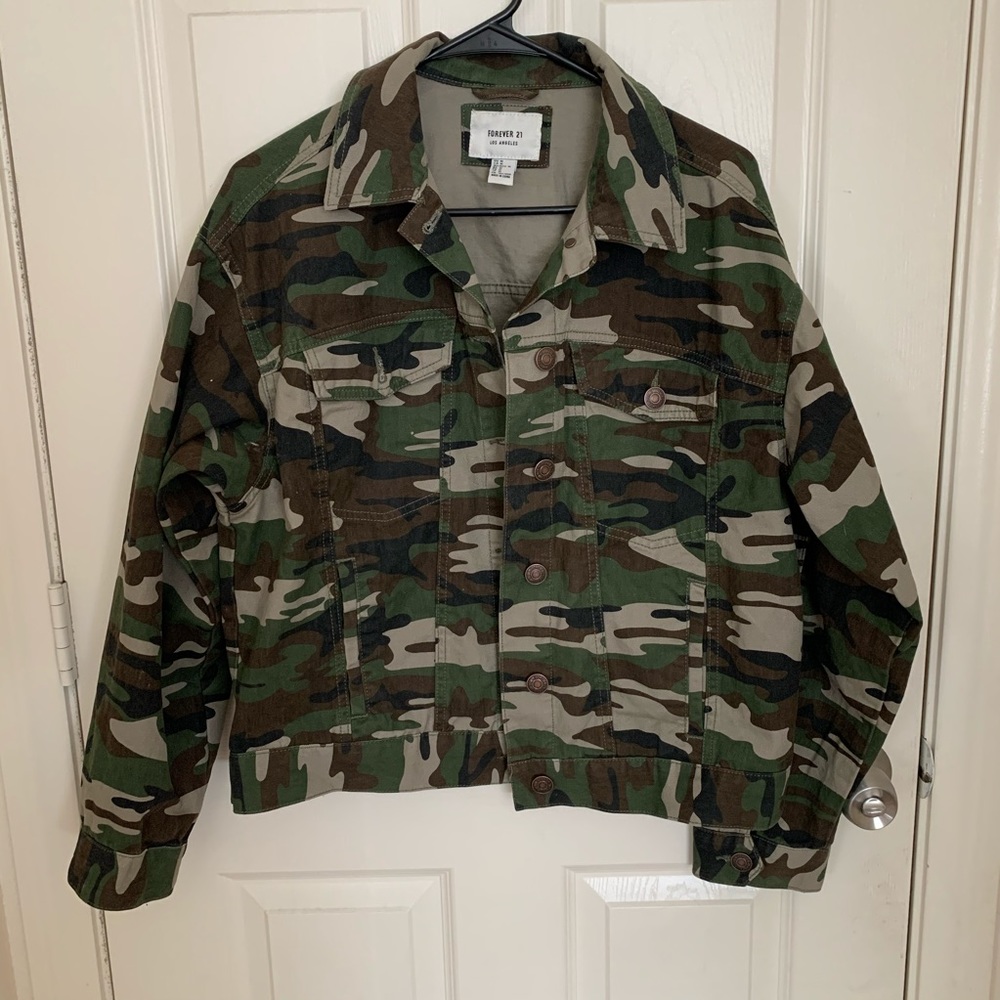 Forever 21 Camo Jacket